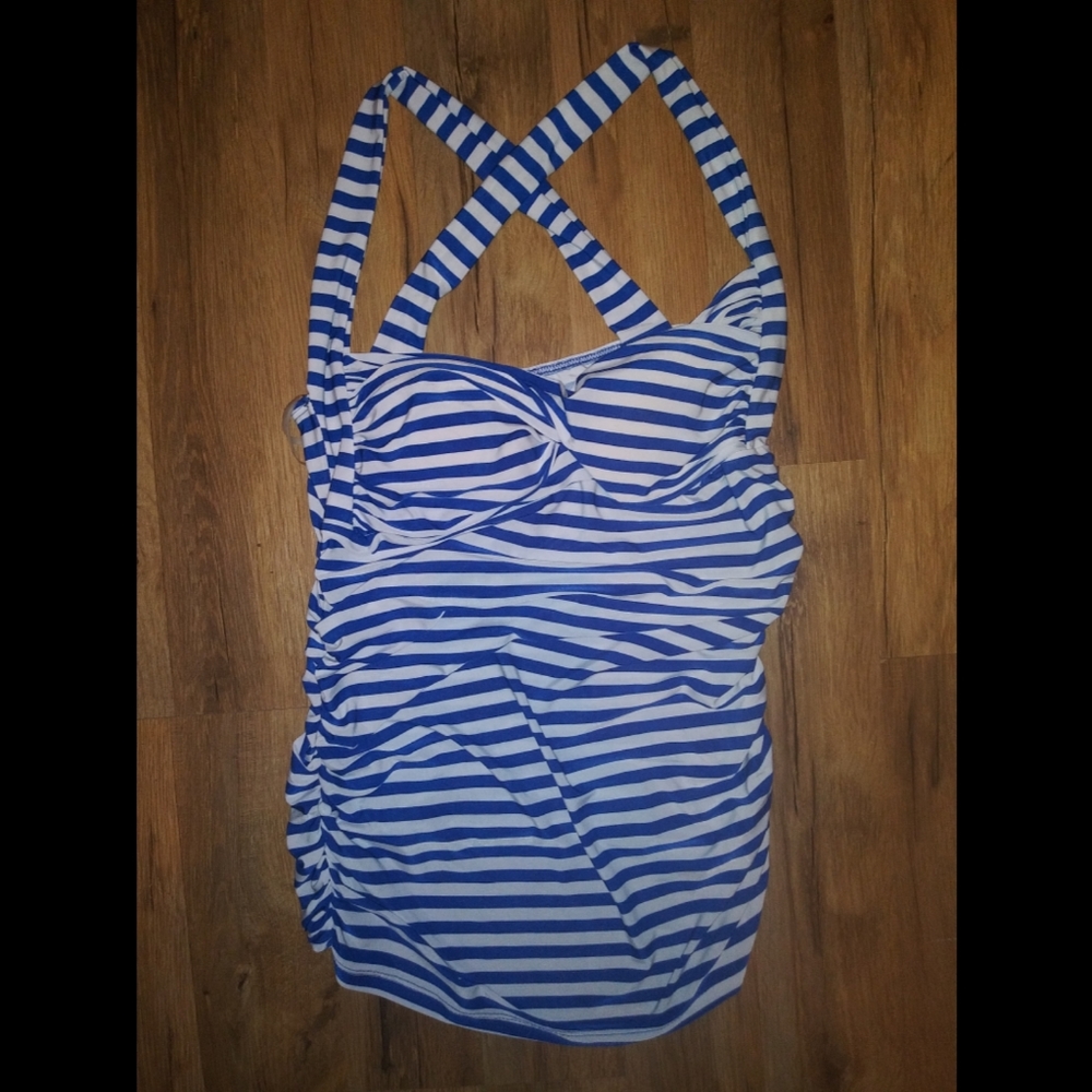 Rockin Town Pinup Swim Top